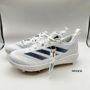 Adidas Womens sz 7 Softball Shoes Adizero Instinct IH3468 White Navy